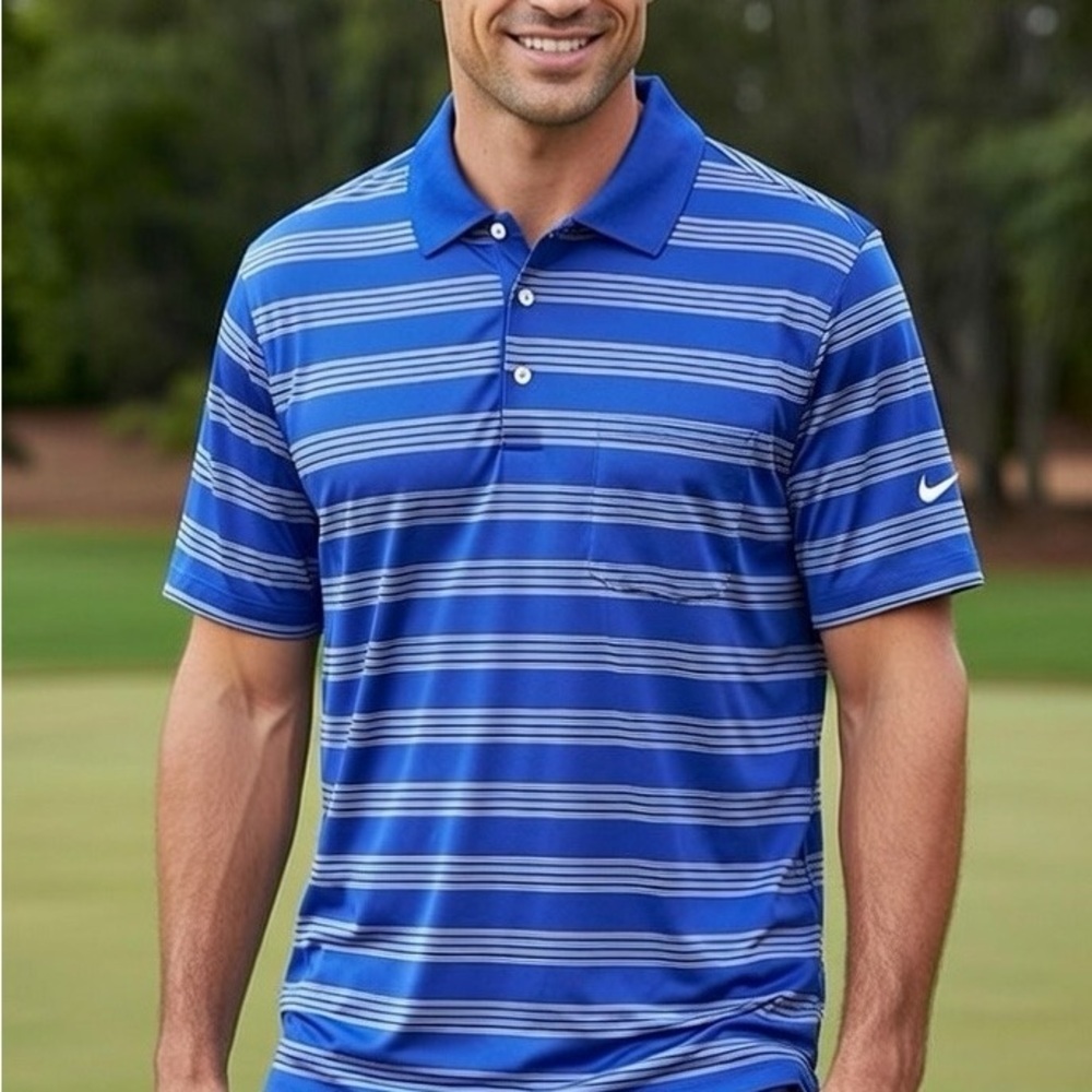Nike Golf Men’s Dri-Fit Polo Shirt - Size Large
